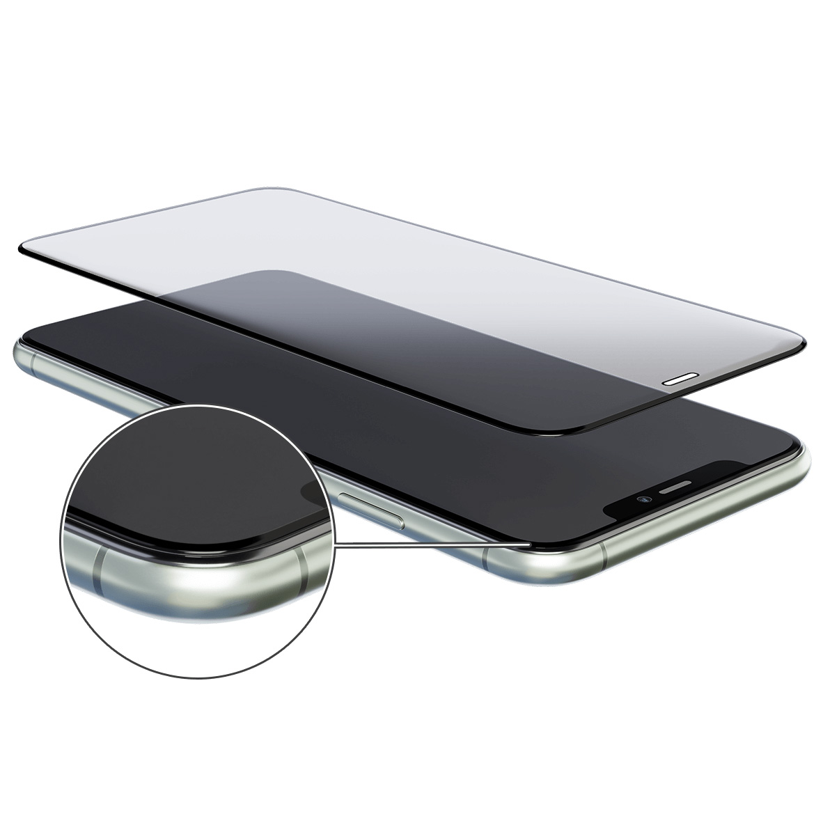 Szkło hybrydowe 3mk Neo Glass dla iPhone 8/7 